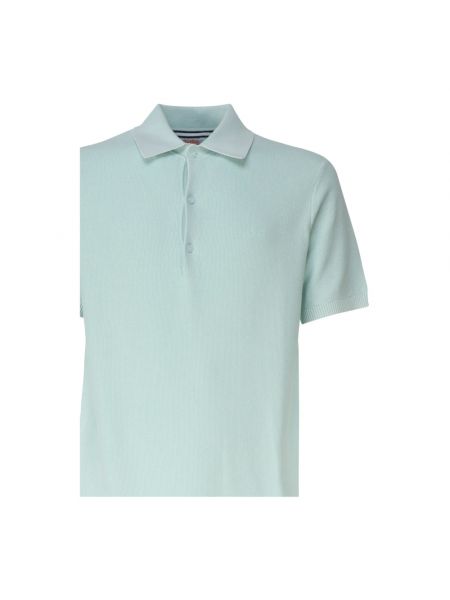 Poloshirt aus baumwoll mit kurzen ärmeln Sun68 blau