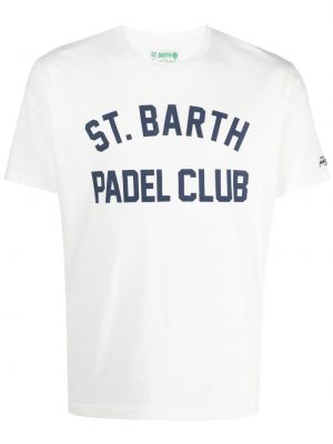 T-shirt Mc2 Saint Barth bianco
