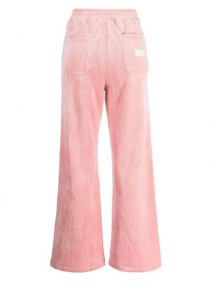 Pantalon en velours côtelé en velours Chocoolate rose