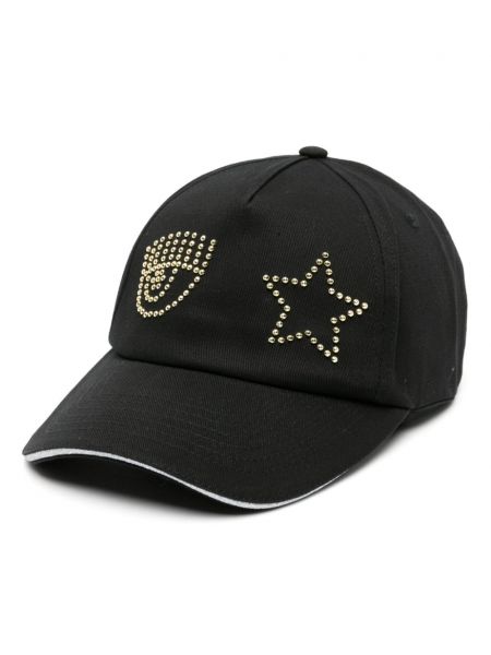 Medvilninis kepurė su snapeliu su žvaigždės raštu Chiara Ferragni