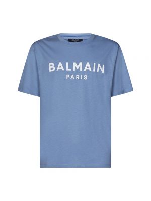 Koszulka z nadrukiem Balmain