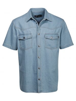 Рубашка на пуговицах Arizona синяя
