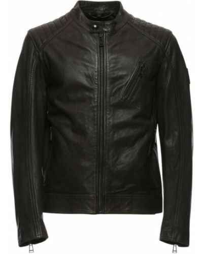Kurtka skórzana Belstaff - Szary