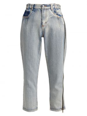 Прямые джинсы с высокой талией на молнии 3.1 Phillip Lim