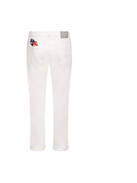 Pantalones de algodón Dior blanco