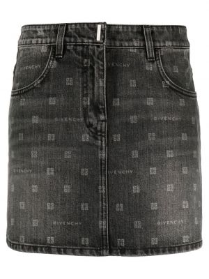 Spódnica jeansowa Givenchy - Сzarny