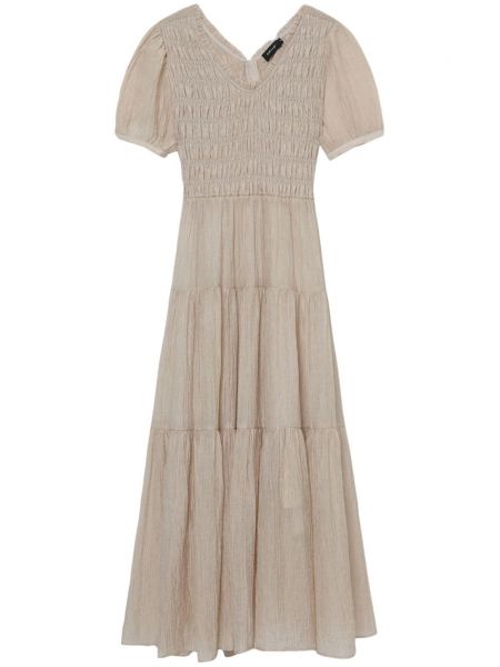 Robe fendue Tout A Coup beige