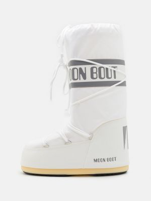 Ботинки Moon Boot белые