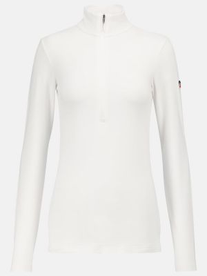 Пуловер с цип Fusalp бяло