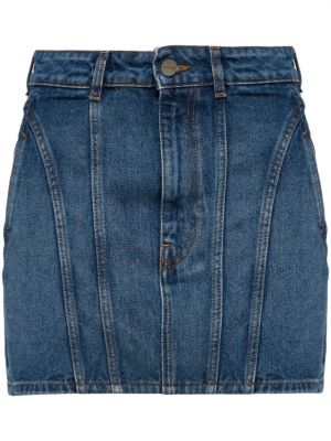 Spódnica jeansowa David Koma niebieska