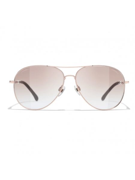 Gafas de sol transparentes con efecto degradado de cristal Chanel