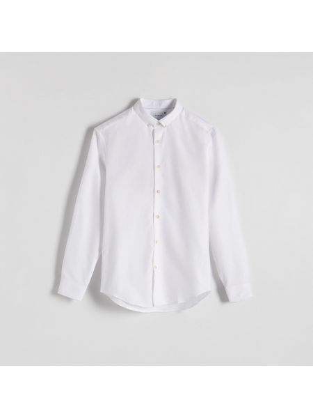 Priliehavá košeľa Reserved biela