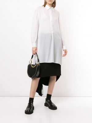Blusa oversized Yohji Yamamoto blanco