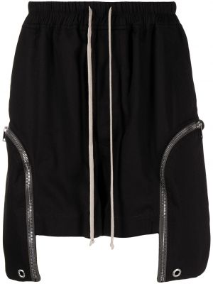 Zip cargo shorts Rick Owens svart