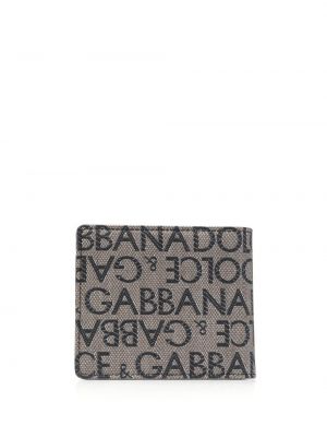 Žakárová peněženka Dolce & Gabbana