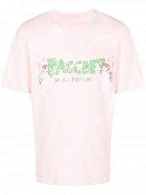 Camiseta con estampado Paccbet rosa