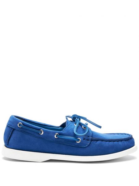 Ruskind loafers Scarosso blå