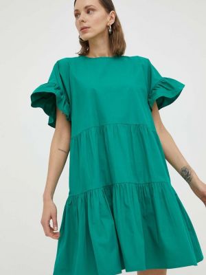 Pamučna mini haljina 2ndday zelena