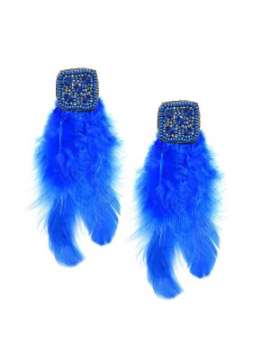 Σκουλαρίκια Sohi μπλε