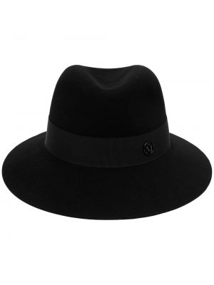 Vlněný klobouk Maison Michel černý