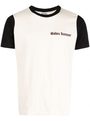 Kokvilnas t-krekls Wales Bonner