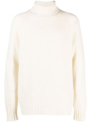 Кашмирен пуловер Giuliva Heritage бяло