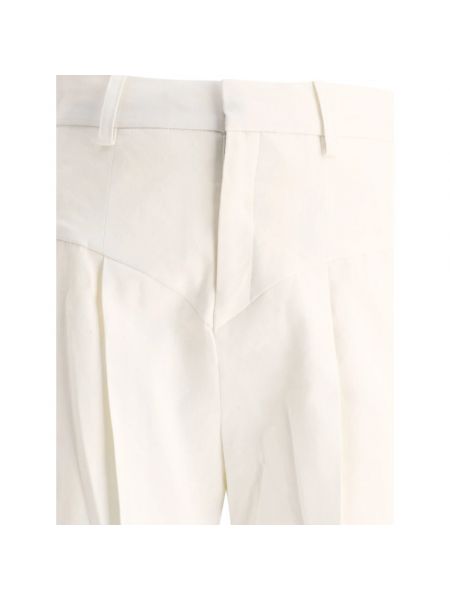 Pantalones rectos Isabel Marant blanco