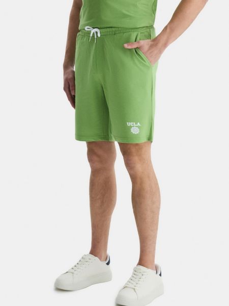 Спортивные штаны с карманами Ucla зеленые