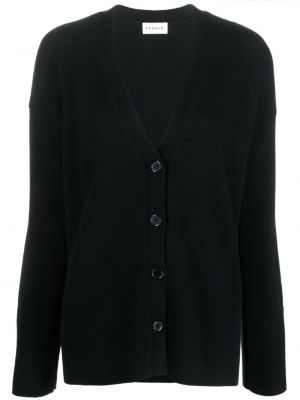 Cardigan en tricot à col v P.a.r.o.s.h. noir