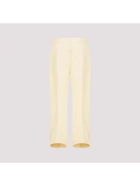 Pantalones Bottega Veneta beige