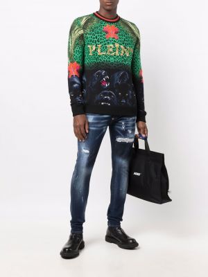 Žakarda džemperis Philipp Plein