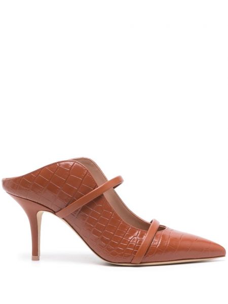 Mules en cuir Malone Souliers marron