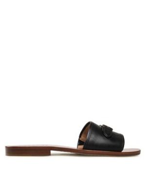 Kožené sandály Coach černé