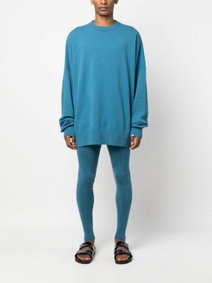 Strick kaschmir sweatshirt Extreme Cashmere blau