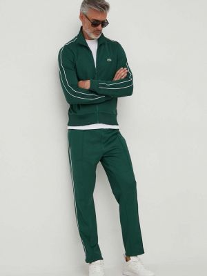 Αθλητικό παντελόνι Lacoste πράσινο