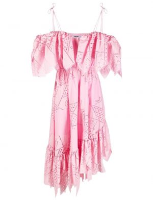 Asymmetrisk dress Msgm rosa