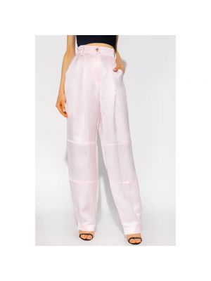 Pantalones chinos de cintura alta The Mannei rosa