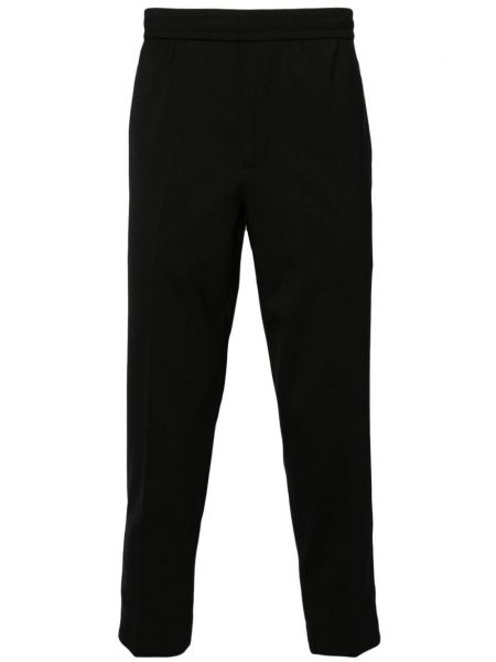 Nohavice s lisovaným záhybom Neil Barrett čierna