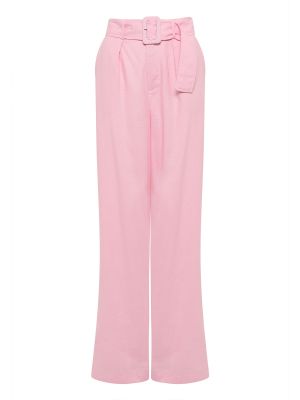 Plisované nohavice Calli ružová