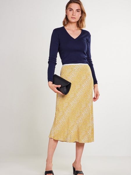 Długa spódnica Diane Von Furstenberg żółta