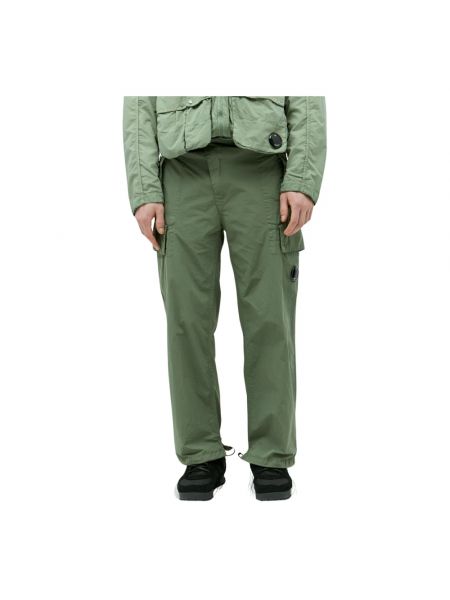 Proste spodnie C.p. Company zielone
