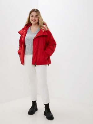 Утепленная демисезонная куртка Winterra красная