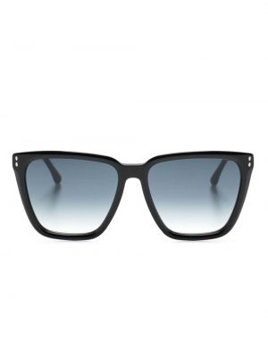 Oversize saulesbrilles ar apdruku Isabel Marant Eyewear melns