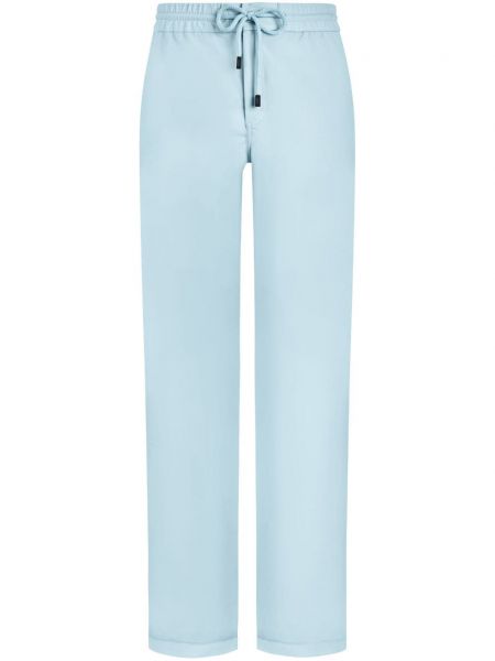 Μάλλινο παντελόνι με ίσιο πόδι Vilebrequin μπλε