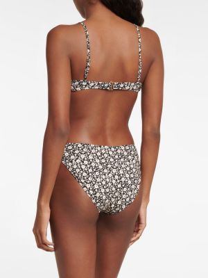 Çiçek bikini Tory Burch siyah