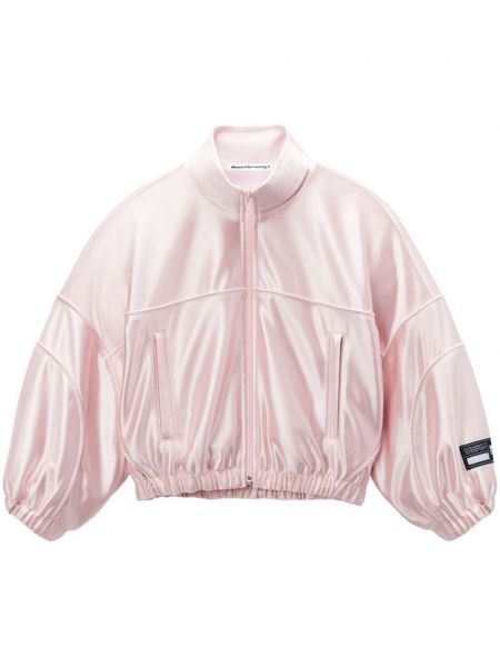 Duga jakna Alexander Wang ružičasta
