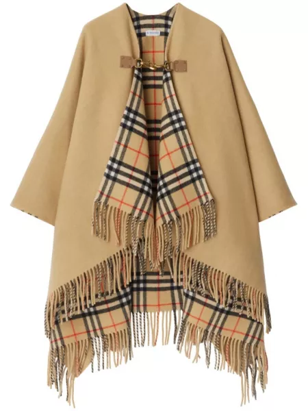 Ruudullinen villa viitta Burberry