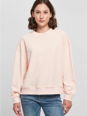 Bluza dresowa oversize Build Your Brand różowa