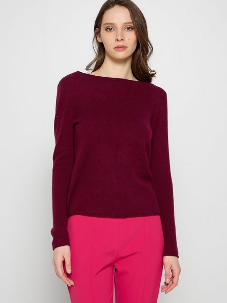 Sweter Perfect Cashmere bordowy