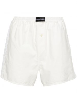 Bermuda kratke hlače Marine Serre bijela